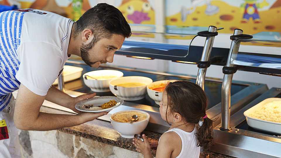 Kinderrestaurant im ROBINSON Club Apulia